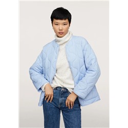 Anorak acolchado cinturón -  Mujer | MANGO OUTLET Melilla
