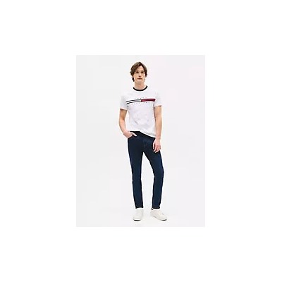 Signature Flag Stripe Logo T-Shirt