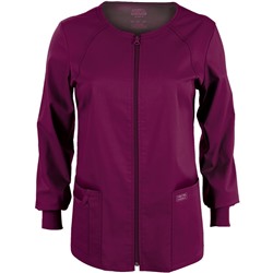 Cherokee Workwear Scrubs Premium Core STRETCH Warm Up Jacket