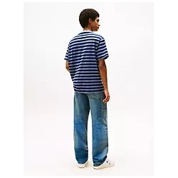 Tommy Jeans Stripe Graphic Logo T-Shirt