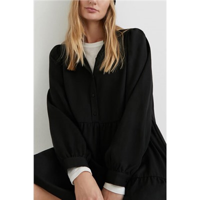 Vestido camisero corto