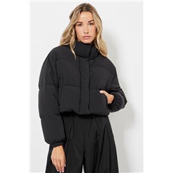 Anorak con capucha - Negro