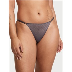 Icon by Victoria's Secret Icon Lace Adjustable Thong Panty