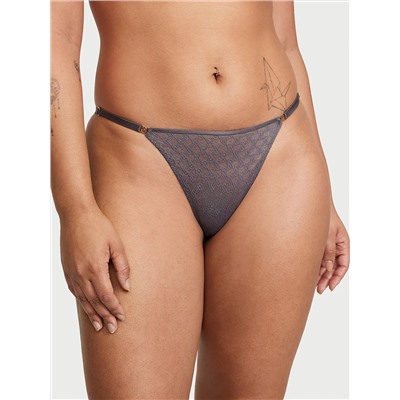 Icon by Victoria's Secret Icon Lace Adjustable Thong Panty