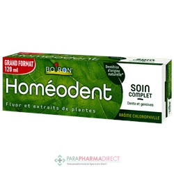 Boiron Homéodent - Soin Complet - Dents & Gencives - Goût Chlorophylle - Dentifrice 120 ml