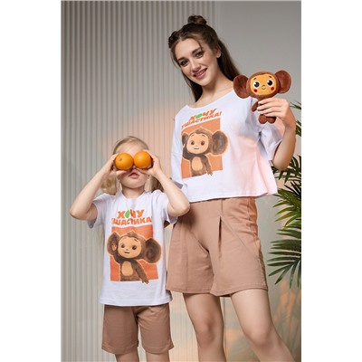 Костюм с шортами 8376 Чебурашка НАТАЛИ #894039