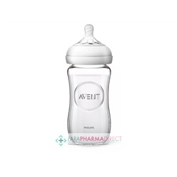 Avent Biberon Natural Verre 1m+ 240ml