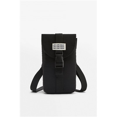 Crossbody bag with logo