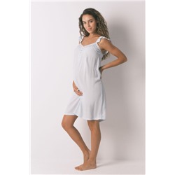 Camisón "maternity" soft touch verde