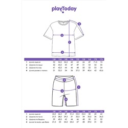 Костюм (Футболка+Шорты) PLAYTODAY, 1088626