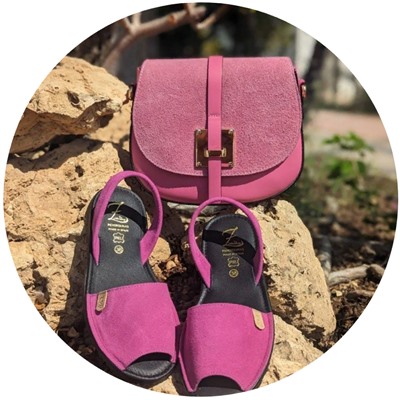 Ab. Zapatos 3106-8 magenta+PELLE · 2704 fuxia АКЦИЯ
