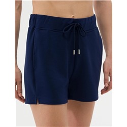 Lacivert Regular Fit Örme Şort