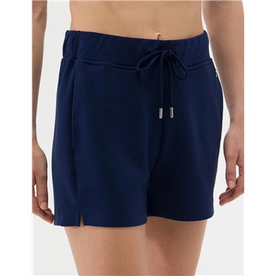Lacivert Regular Fit Örme Şort