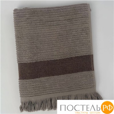 Полотенце махровое VIP серый 70x135