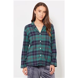 Camisa Azul oscuro y verde