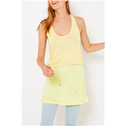 Camiseta de tirantes Amarillo