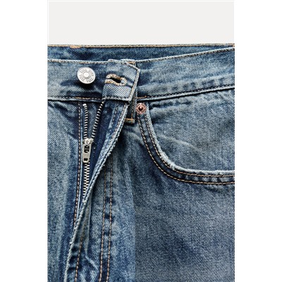 TRF WIDE-LEG HIGH-WAIST FULL LENGTH JEANS