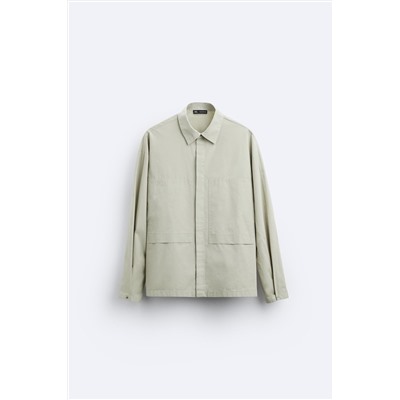 COTTON SHIRT WITH POCKETS