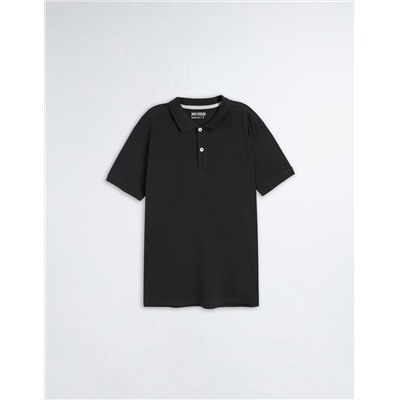 Piquet Polo, Men, Black