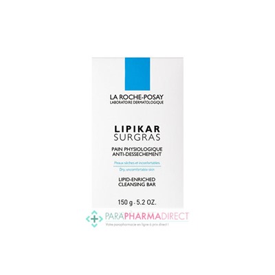 La Roche Posay Lipikar Surgras Pain Physiologique Anti-Dessechement 150g