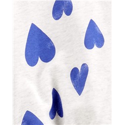 Baby 2-Piece Heart Sweatshirt & Pant Set