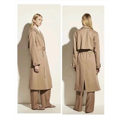 Женский тренч, экспорт Италия ✔️Vince Нашла по фото на eBay такой тренч стоил 425$  ▪️Верхний материал - 93% хлопок +7% эластан ▪️Подкладочный материал - 100% полиэстер