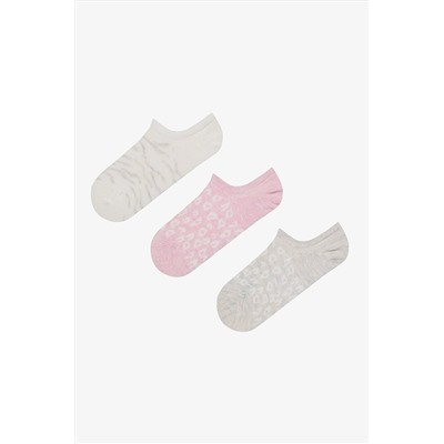 Penti, Soft Leopard 3lü Sneaker Çorap