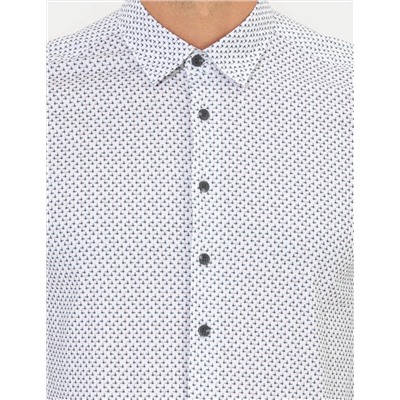 Yeşil Slim Fit Uzun Kollu Gömlek