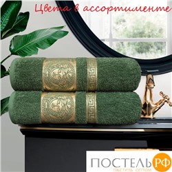Набор из 18 полотенец Pandora махра 430 г/м2, ЦВЕТА В АССОРТИМЕНТЕ (30х50-12 шт + 50х80-6 шт)