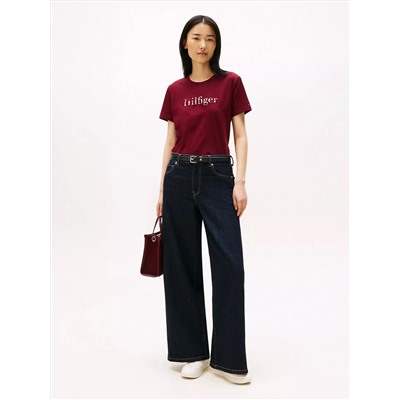 Plaid Hilfiger Logo T-Shirt