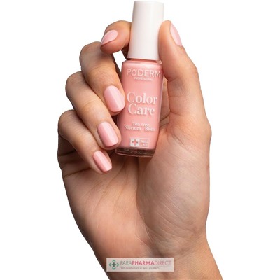 Poderm Vernis Tea Tree Color Care Rose n°143 8ml