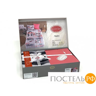 Постельное белье "Карвен" Digital print сатин 3D 1,5 спальн.N124-S014 (арт. N124-S014)