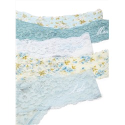 Victoria's Secret 5-Pack Bridal Lace Thong Panties
