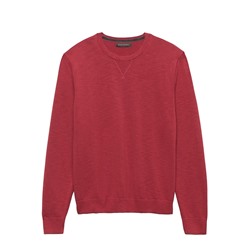 Cotton Sport Crew-Neck Sweater