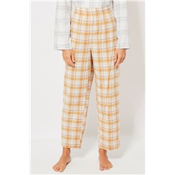 Pantalón Mostaza y blanco