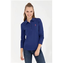 Kadın Mavi Basic Sweatshirt
