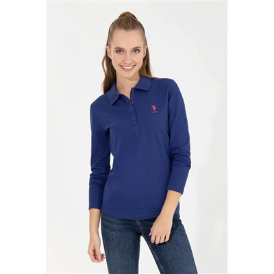 Kadın Mavi Basic Sweatshirt