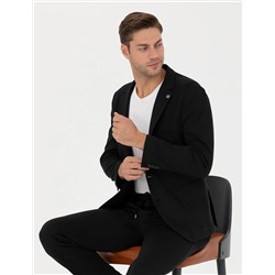 Siyah Ekstra Slim Fit Blazer Ceket