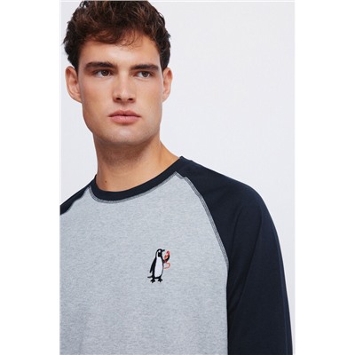 Pijama largo pantalón cuadros