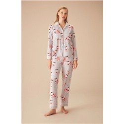 Suwen Lulusu Maskülen Pijama Takımı SH23345660B