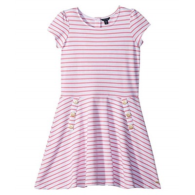 Tommy Hilfiger Kids Yarn-Dye Stripe Dress (Big Kids)