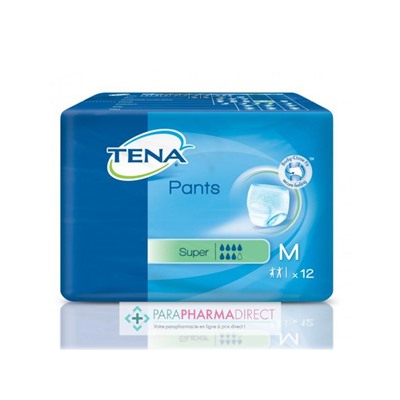 Tena Pants Super Médium Paquet de 12