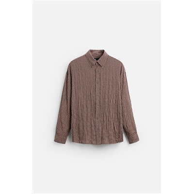 CAMISA CUADROS TEXTURA