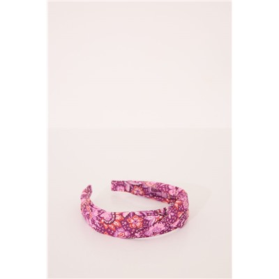 Diadema pelo print multicolor
