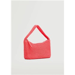 Bolso hombro trenzado -  Mujer | MANGO OUTLET Melilla