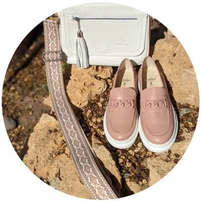 Amelie 4069AM rosa+Pelle Ab.Zapatos VIGA (1170) blanco - (180)-26 (2) АКЦИЯ