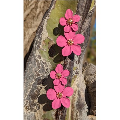 Ab.Zapatos 320 · FUXIA+Pendientes flores PA3768 FUXIA