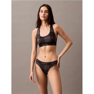 Modern Cotton Holiday Unlined Bralette