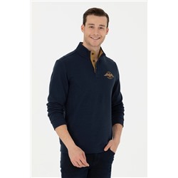Erkek Lacivert Sweatshirt