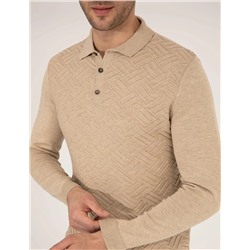 Kum Melanj Slim Fit Kazak
